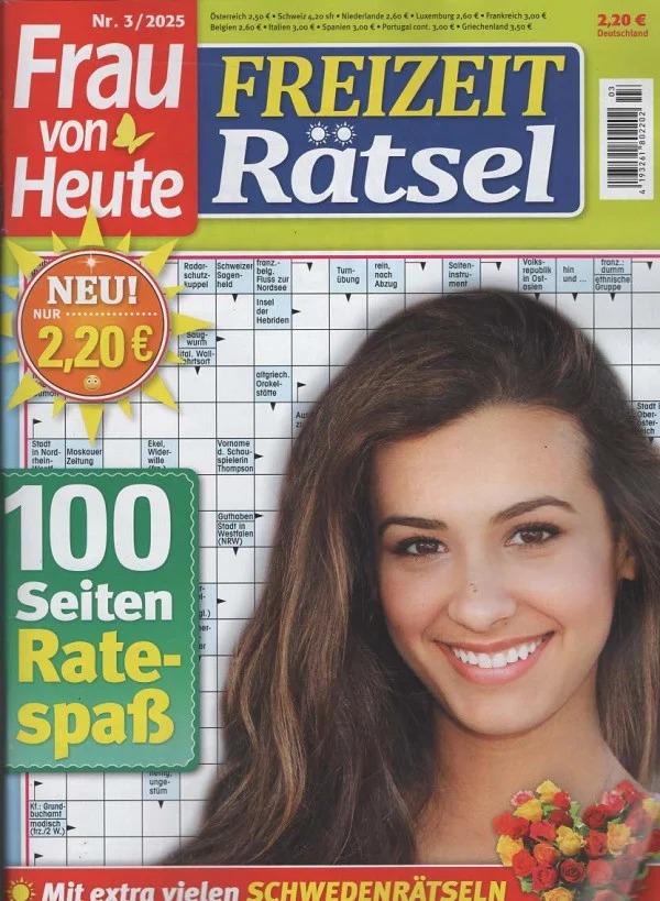 FRAU VON HEUTE FREIZEIT RÄTSEL